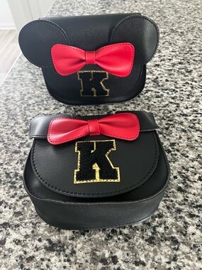 Black and Red Bow Bag/purse
